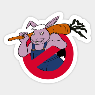 Bunnybusters Sticker